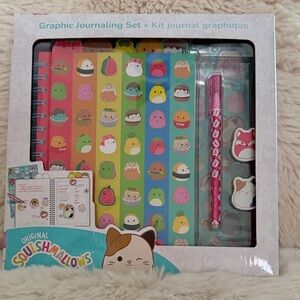 Squishmallows Graphic Journaling Set Kit